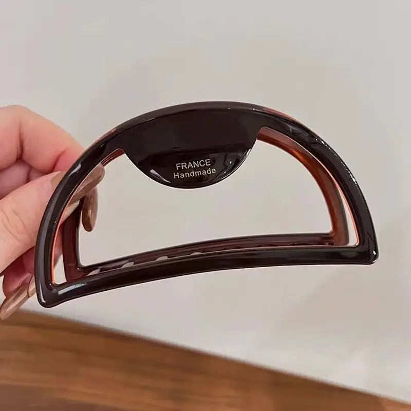 Geometric Hair Claw Clip