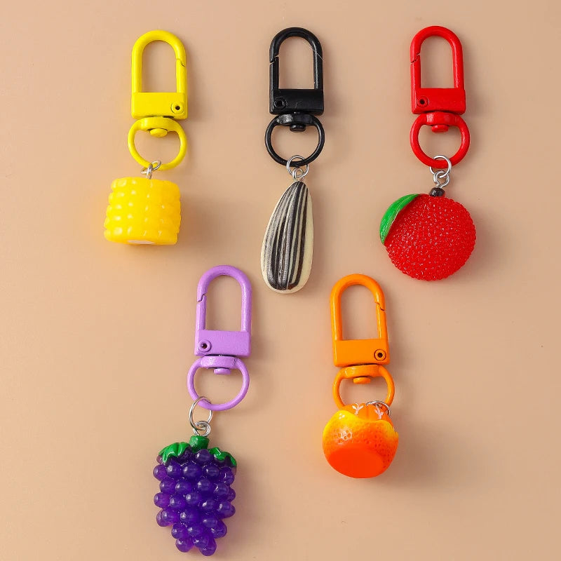 Juicy Fruit and Veg Clip-On Charms