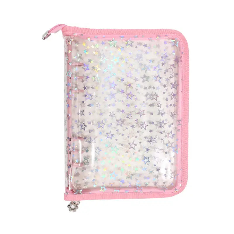 Star Glitter Photo Card Ring Binder