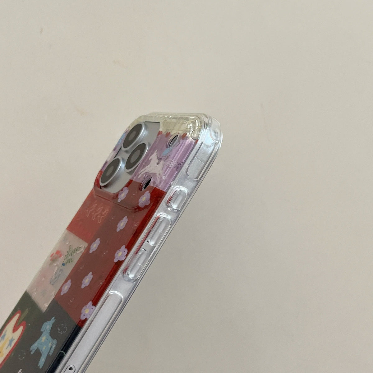 Patchwork Doodles iPhone Case