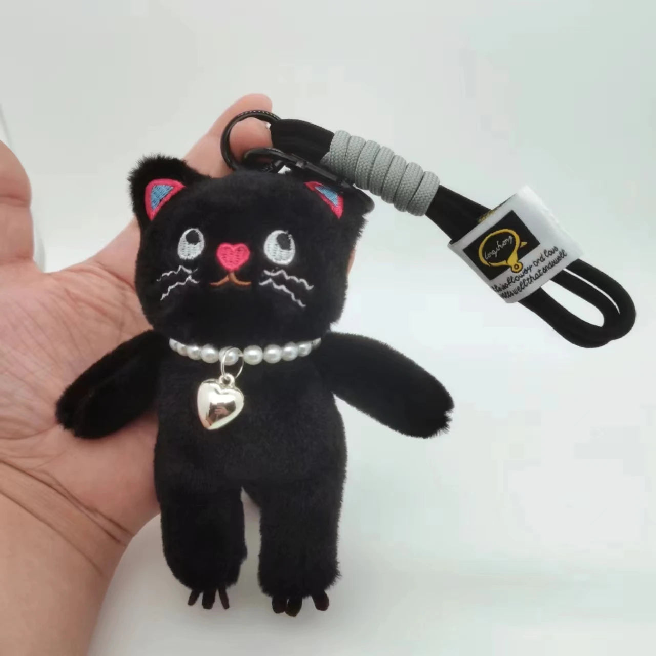 Fashion Cat Plush Keychain (14 Designs)
