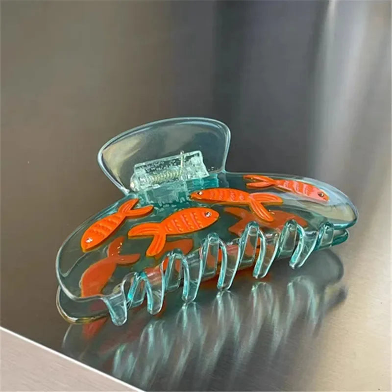 Aqua Friends Hair Claw - Ice Cream Cake