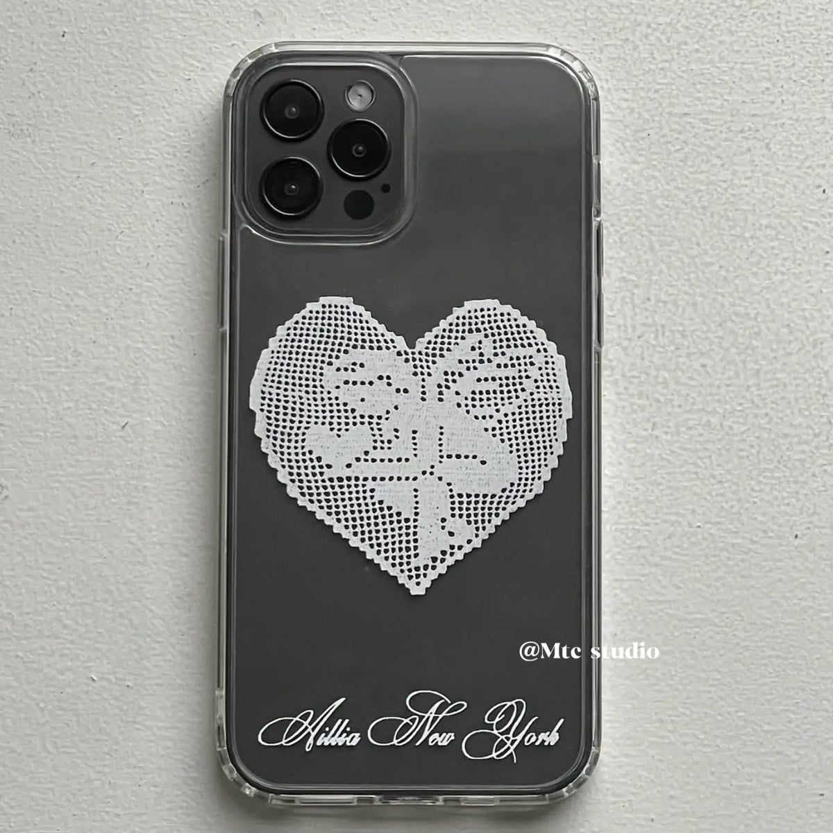 Catholic Aesthetic Lace iPhone Case