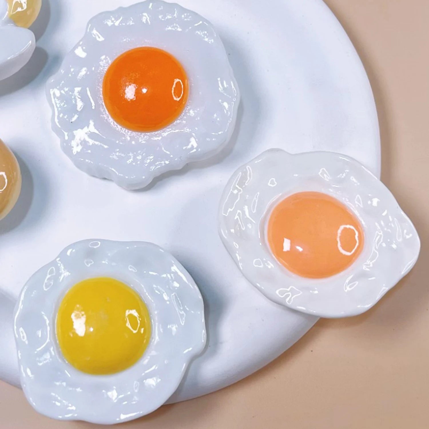 Lovely Cute Korea Egg Hairpins Sweet Yellow Hair Clip Hair Grip Barrettes Simulation Food Headwear Hair Accessories For Women - Ice Cream Cake