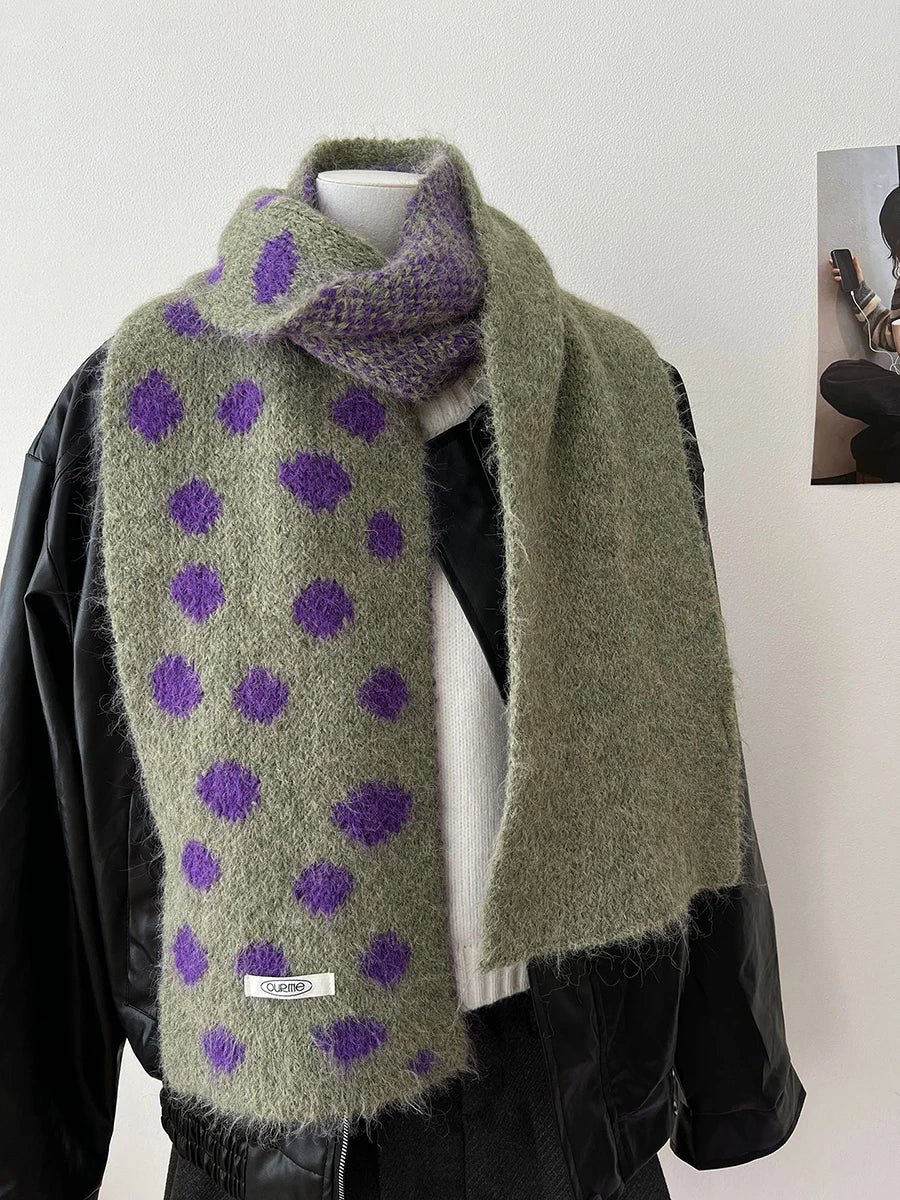 Polka Dot Scarf