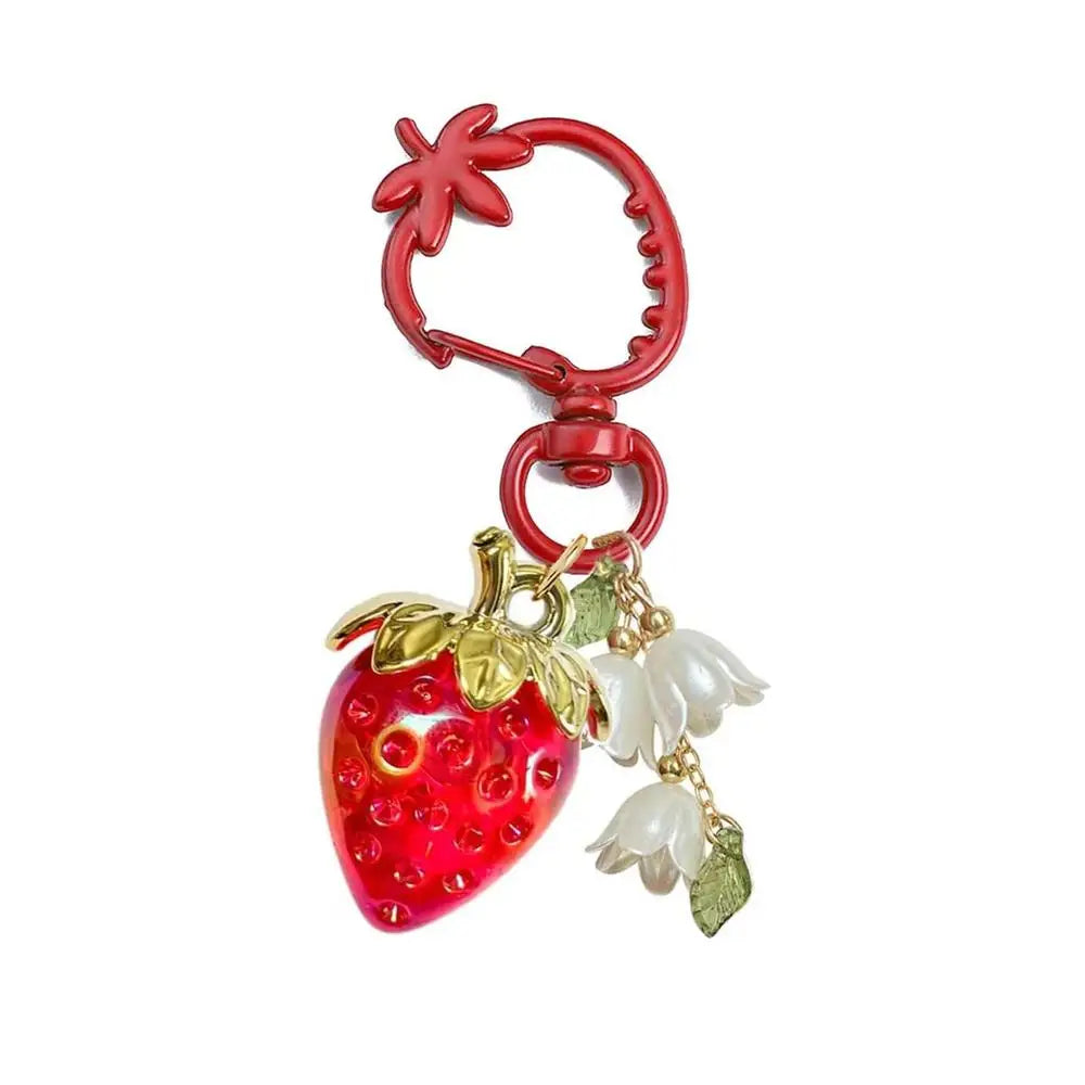 y2K Fruit Charm Strap Clip-On Keychain