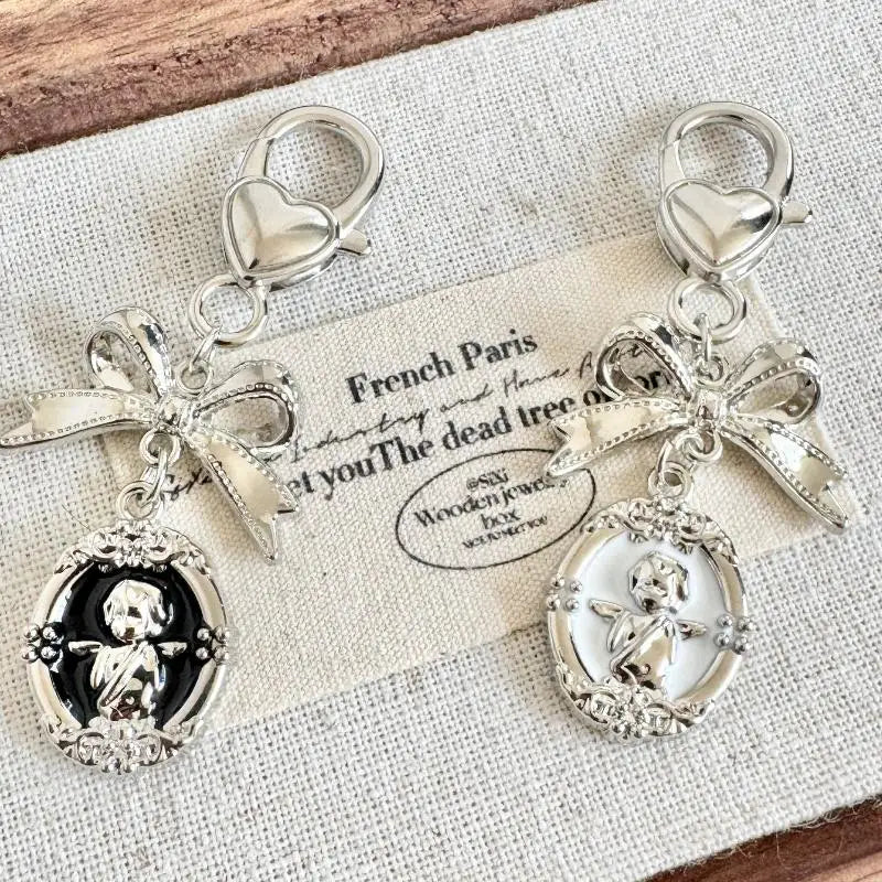 Cherub Cameo Clip-On Charm