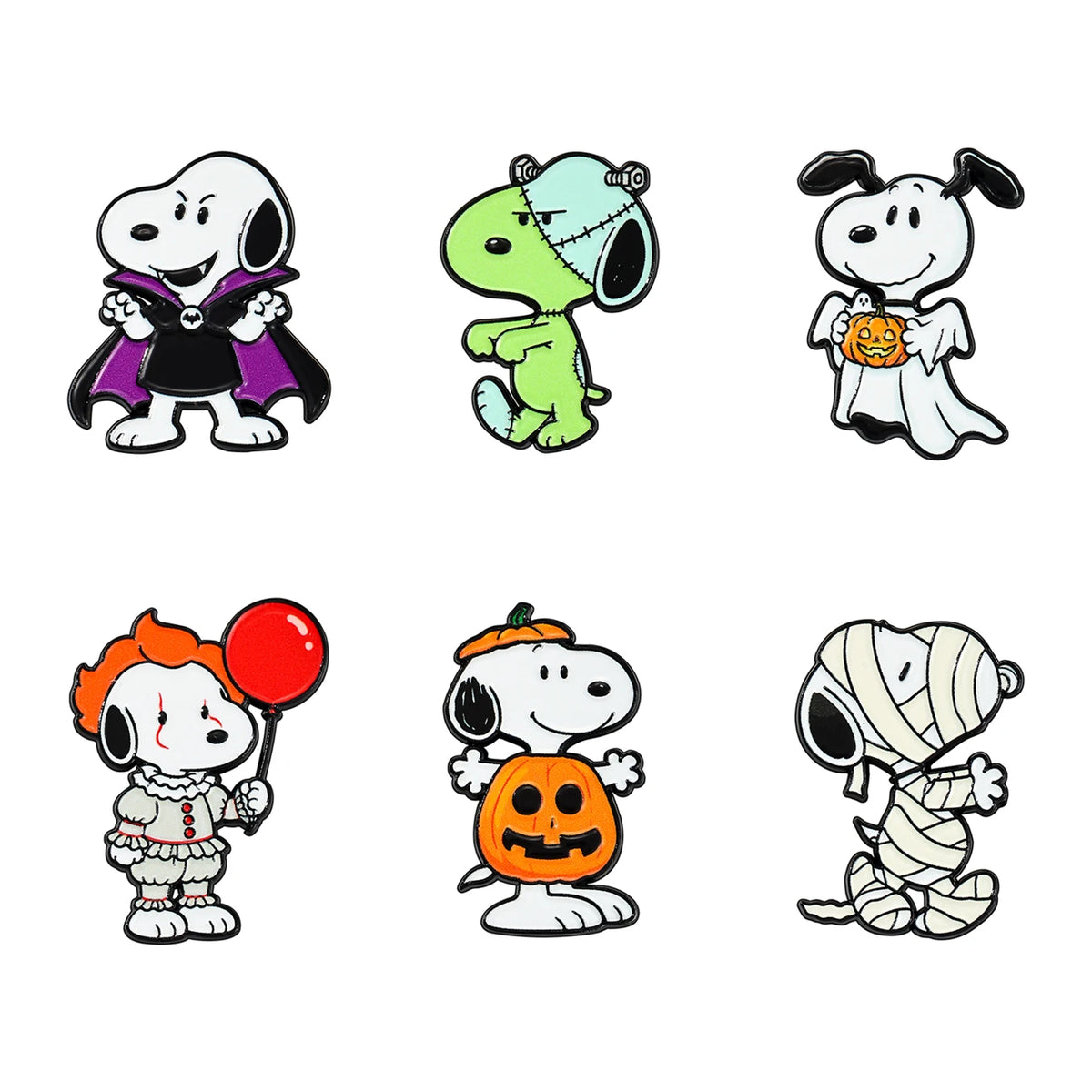Snoopy Enamel Pin Sets