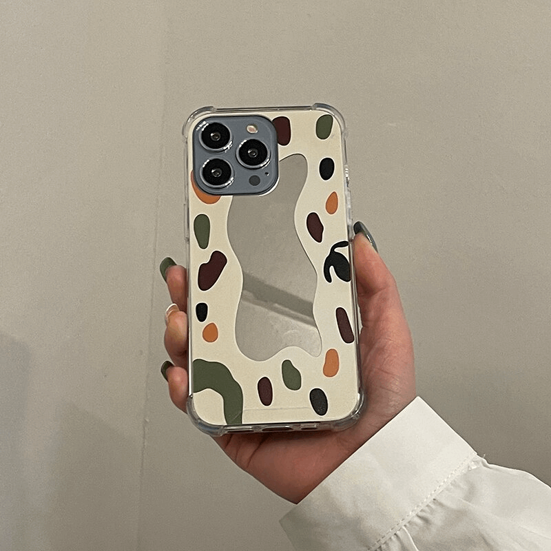 90s Paint Mirror iPhone Case