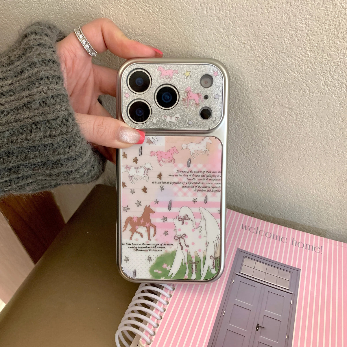 Dreamy Ponies iPhone Case