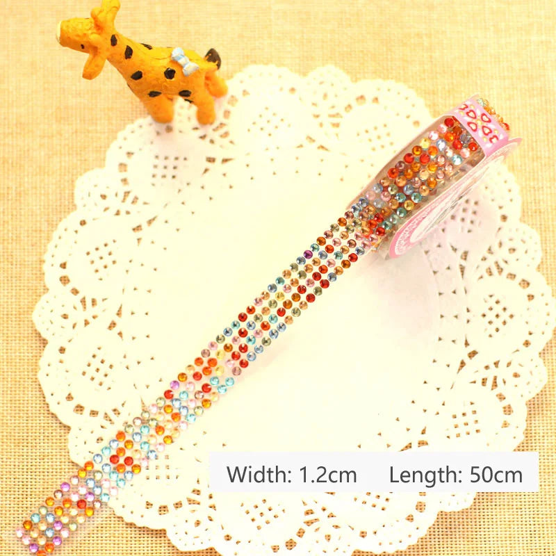3D Sparkling Gem Sticker Roll
