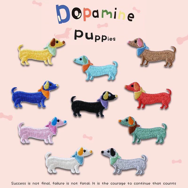 Sausage Dog Patch Set (Set of 2)
