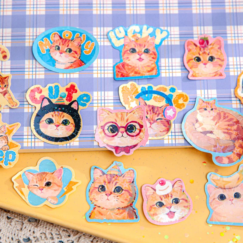 Kitty Cat Sticker Pack (30 Pcs)
