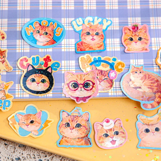 Kitty Cat Sticker Pack (30 Pcs)