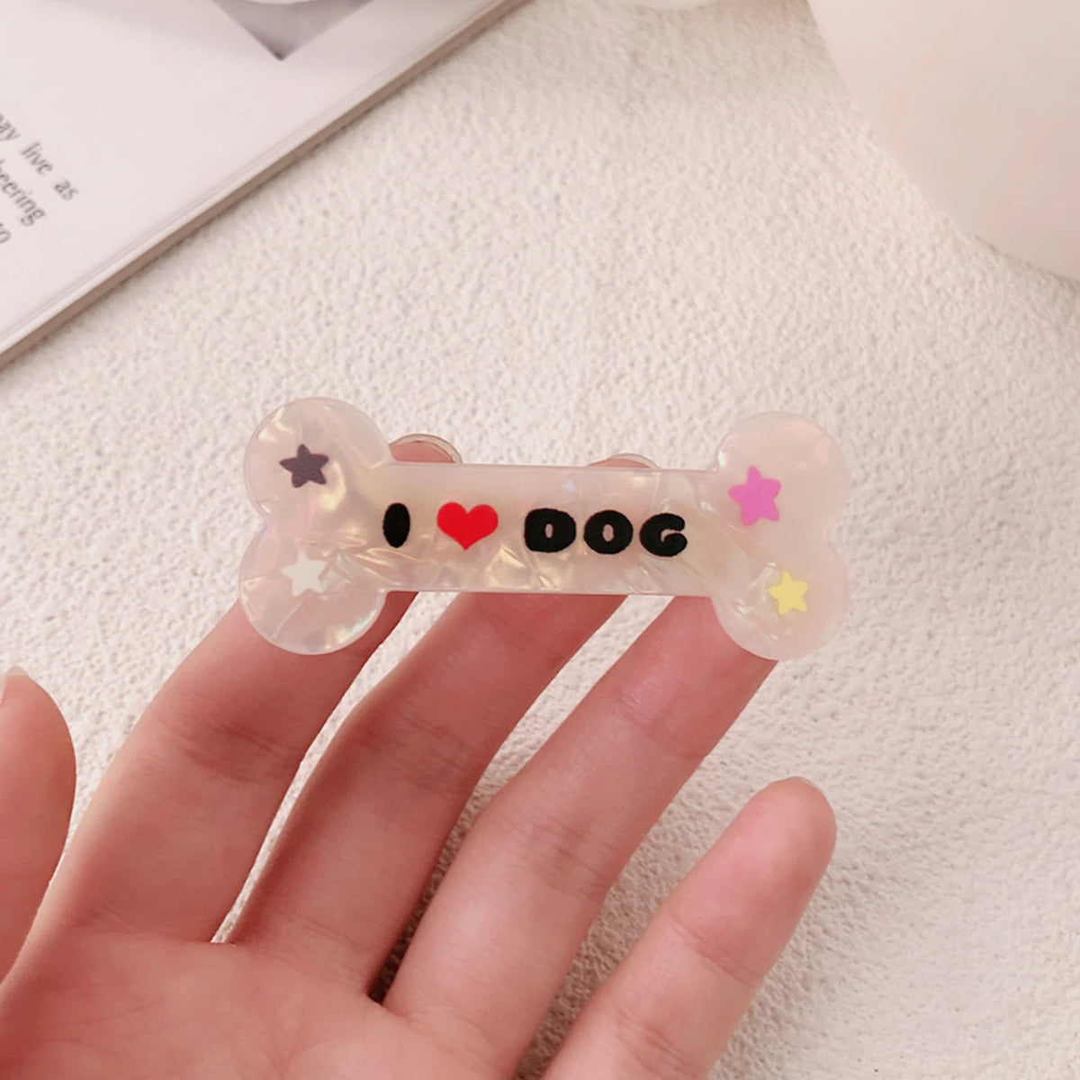 Mini Fish Hairclip - Ice Cream Cake