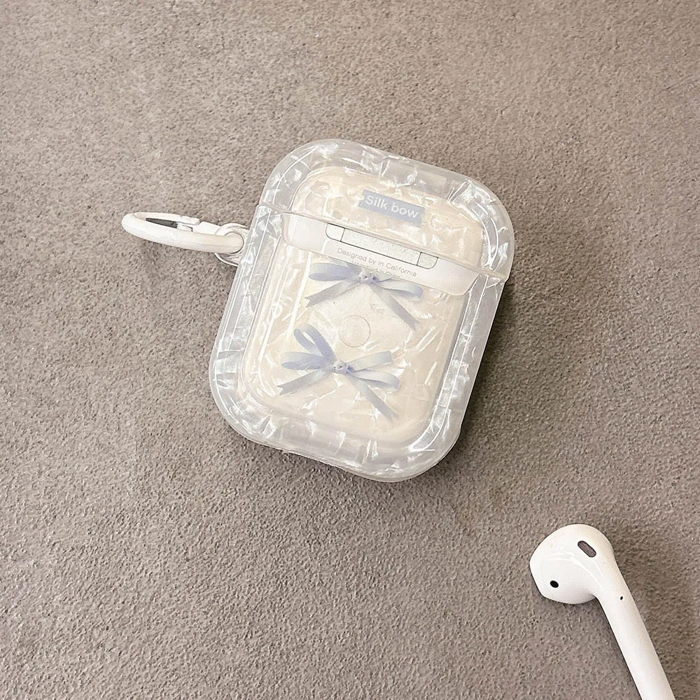 Silk Bows AirPods Charger Case Cover (2 Colours)
