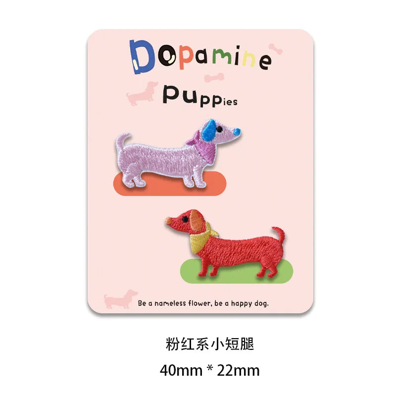 Sausage Dog Patch Set (Set of 2)