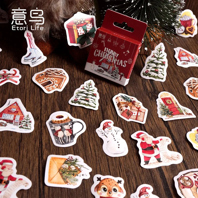 Christmas Time Sticker Pack (45 Stickers)