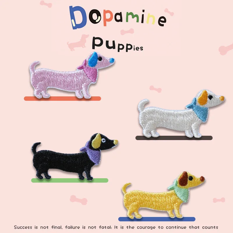 Sausage Dog Patch Set (Set of 2)