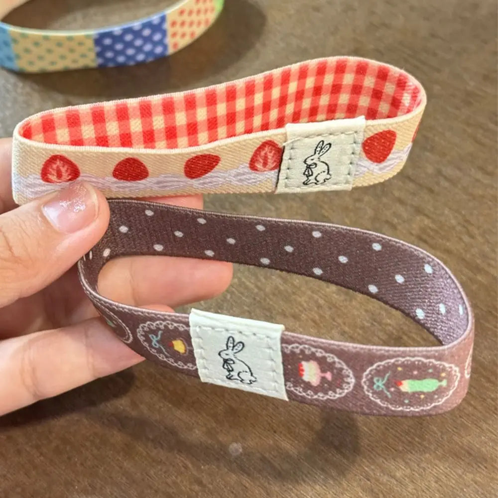 Bunnies and Sweets Notebook Elastic Strap