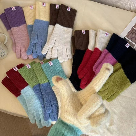 Colourblock Gloves
