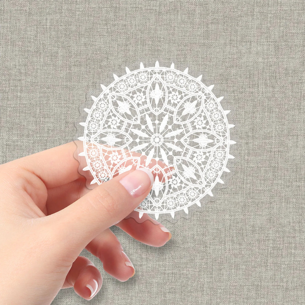 Lace Pattern Sticker Set (Set of 50pcs)
