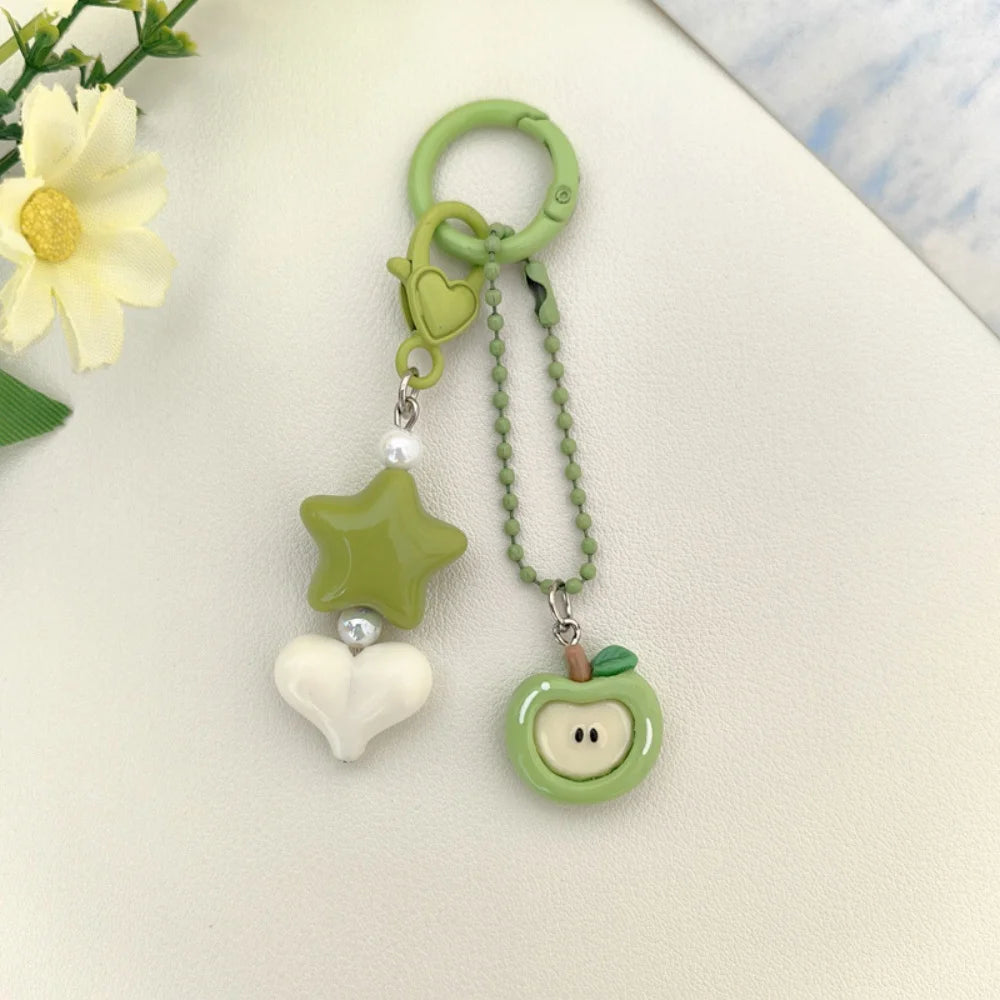 y2K Fruit Charm Strap Clip-On Keychain