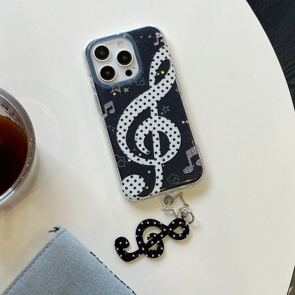 y2K Musical Note iPhone Case