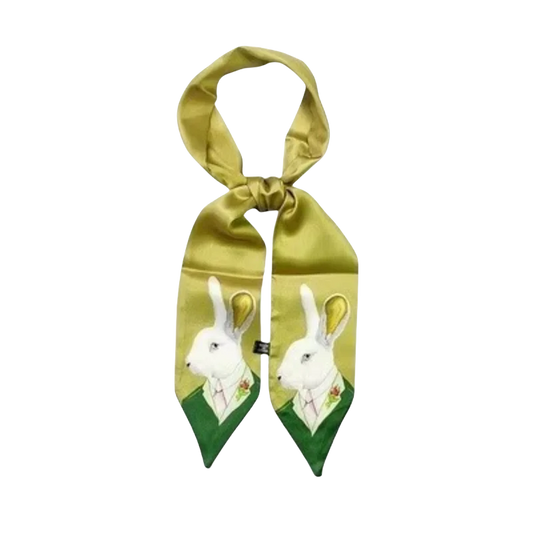 Animal Character Skinny Scarf