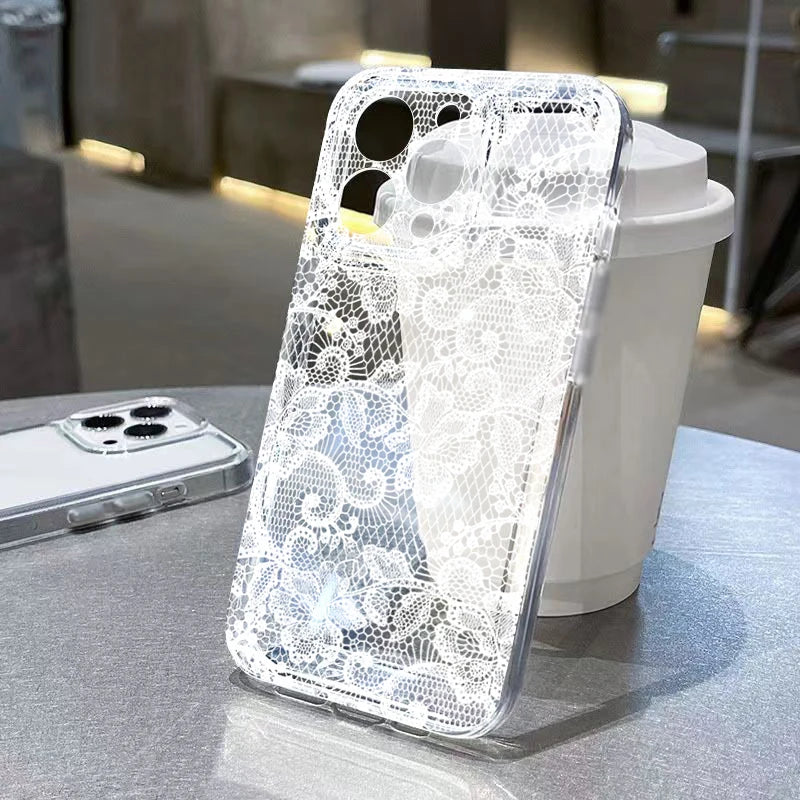 Lace Pattern iPhone Case