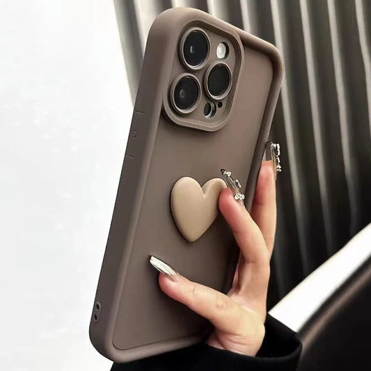 3d Heart iPhone Case