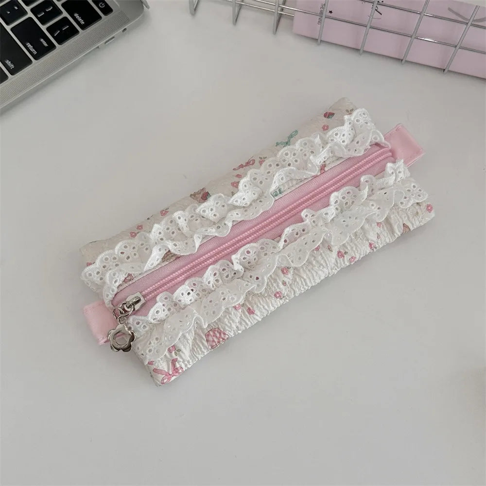 Quilted Cottagecore Pencil Case
