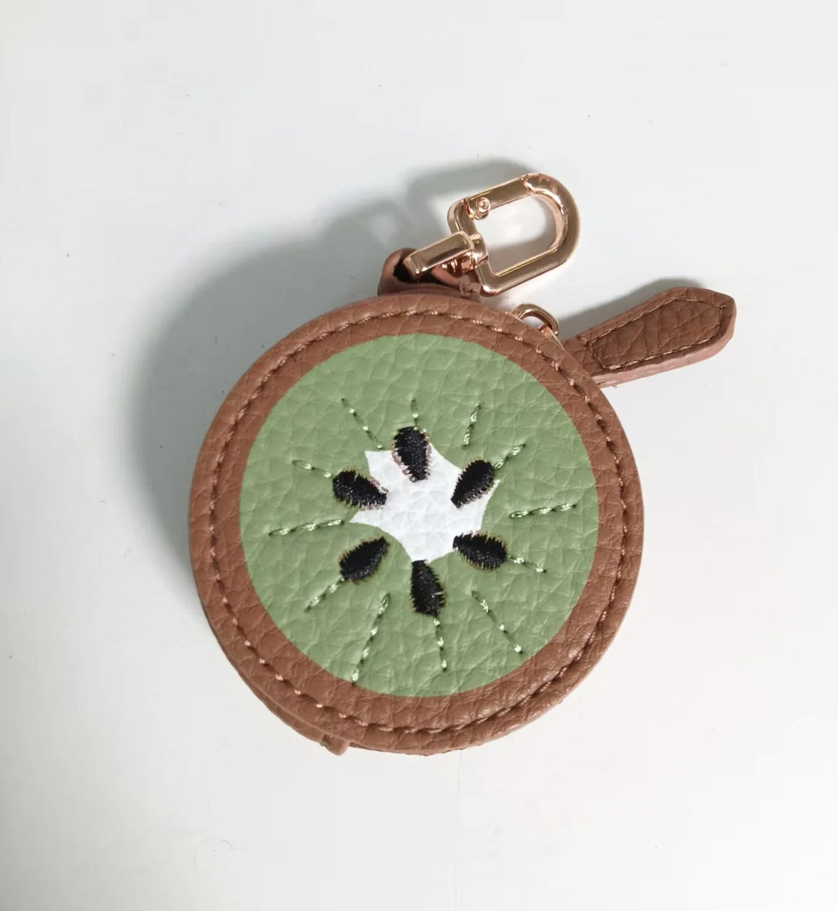 Mini Fruit Clip-On Zipper Purse