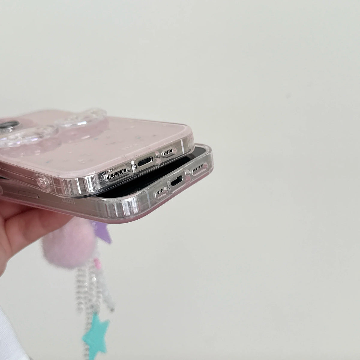y2K Sparkling Angel Wings iPhone Case
