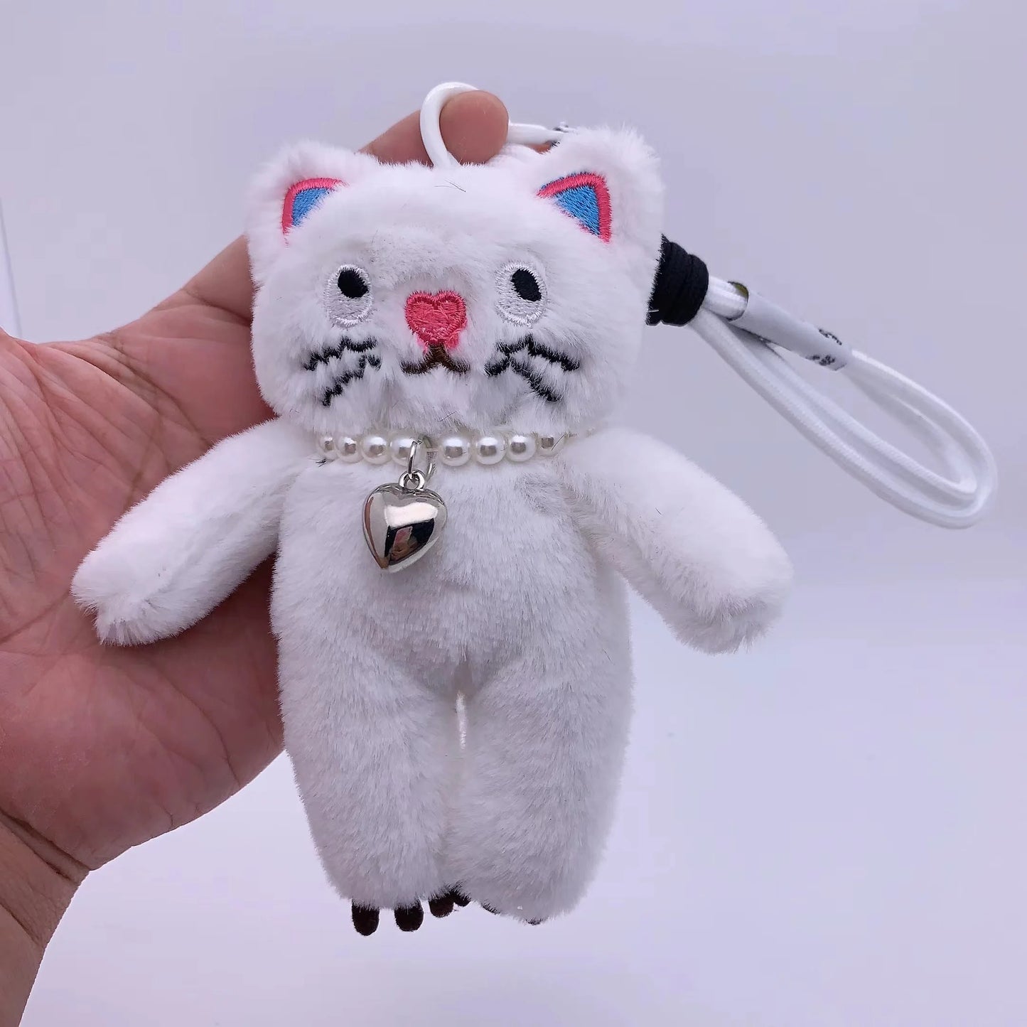 Fashion Cat Plush Keychain (14 Designs)