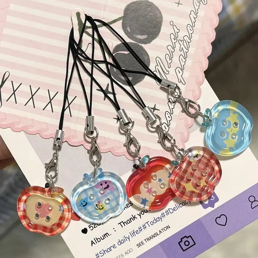 Apple Button Charm Strap