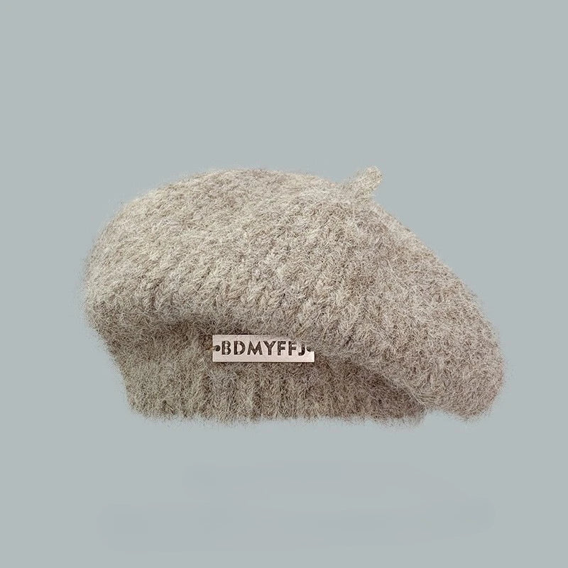 Fuzzy Beret hat