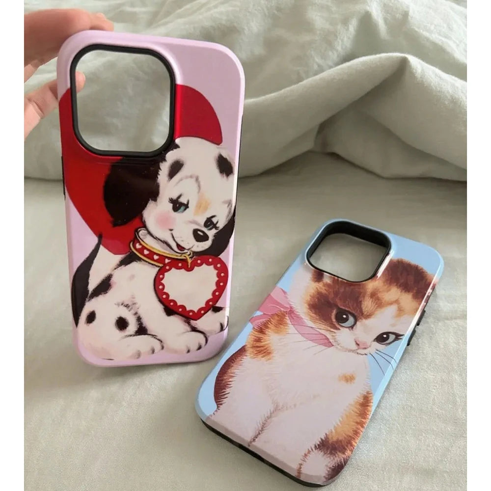 Retro Pets iPhone Case