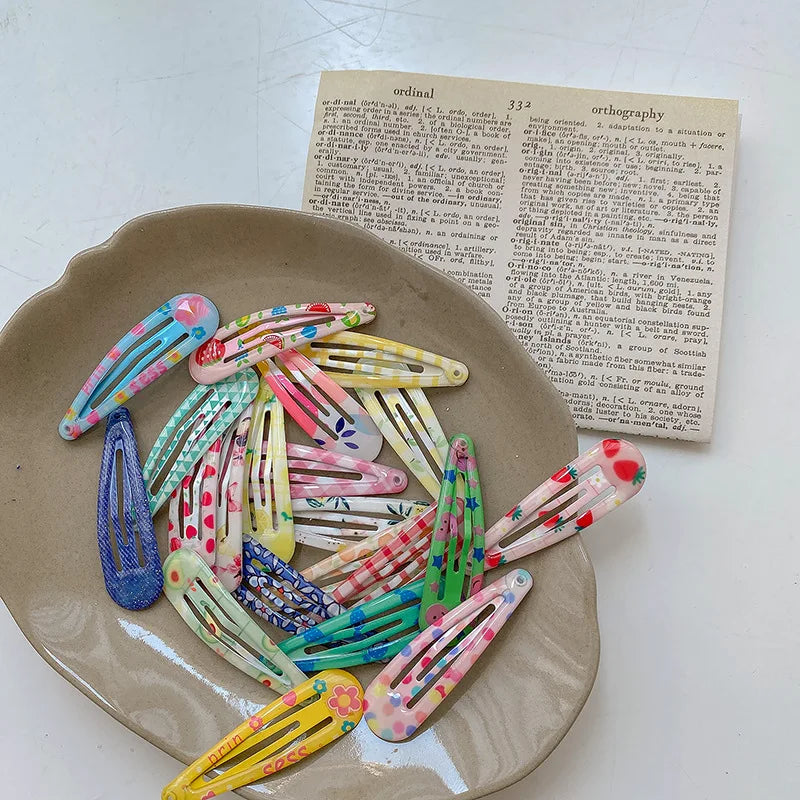 Multicolour Hairclip Set