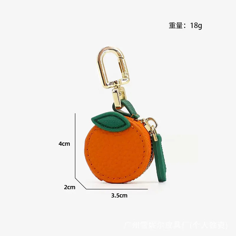 Fruit Shaped Mini Zipper Purse