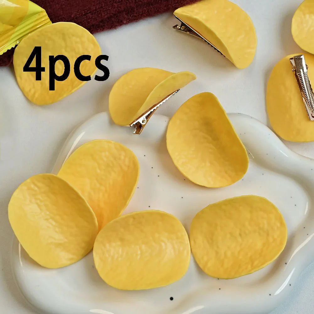 Potato Chip Hairclip