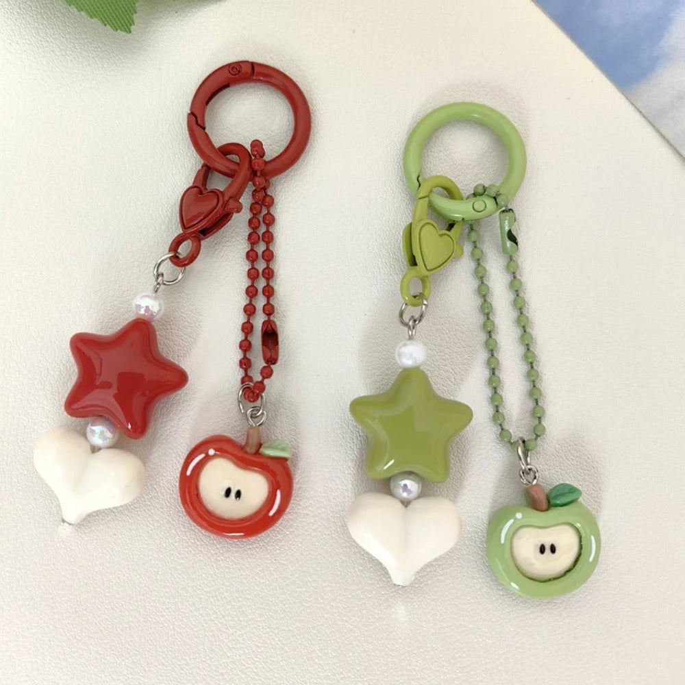 y2K Fruit Charm Strap Clip-On Keychain