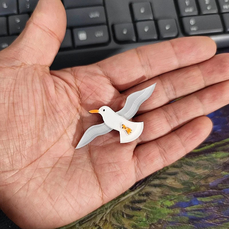 Seagull Brooches (Set of 3)