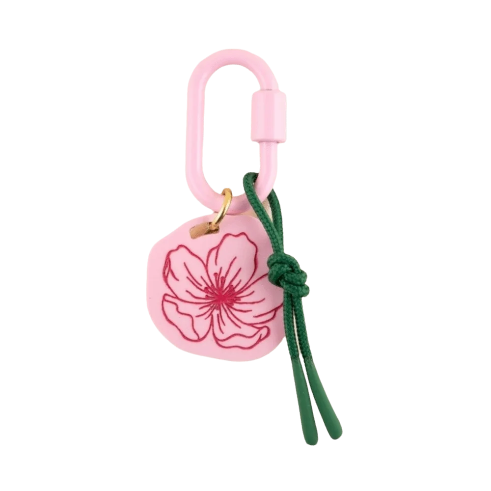 Cartoon Acrylic Rope Woven Pendant Cute Creativity Floral Keyring Retro Geometric Shape Bag Chain Charms Student - Ice Cream Cake