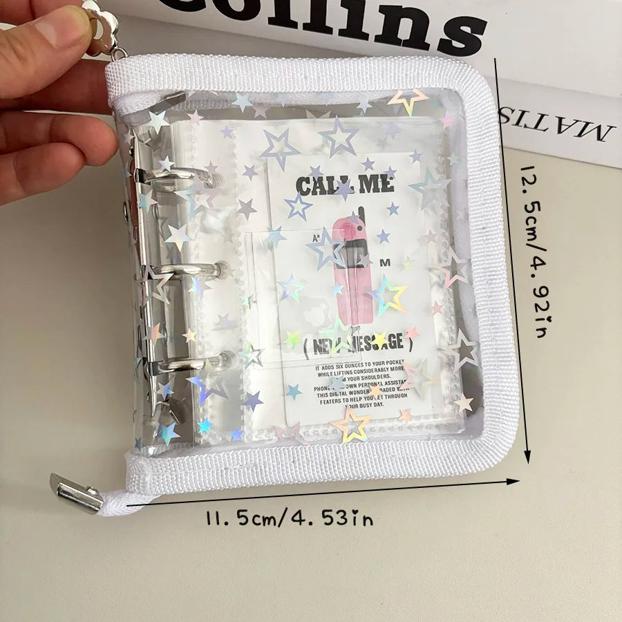 Mini Star Detail Ring Binder Album