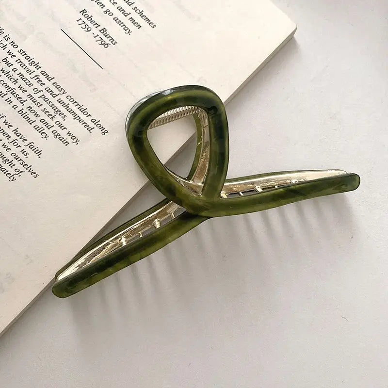Bow Shaped Hair Claw Clip