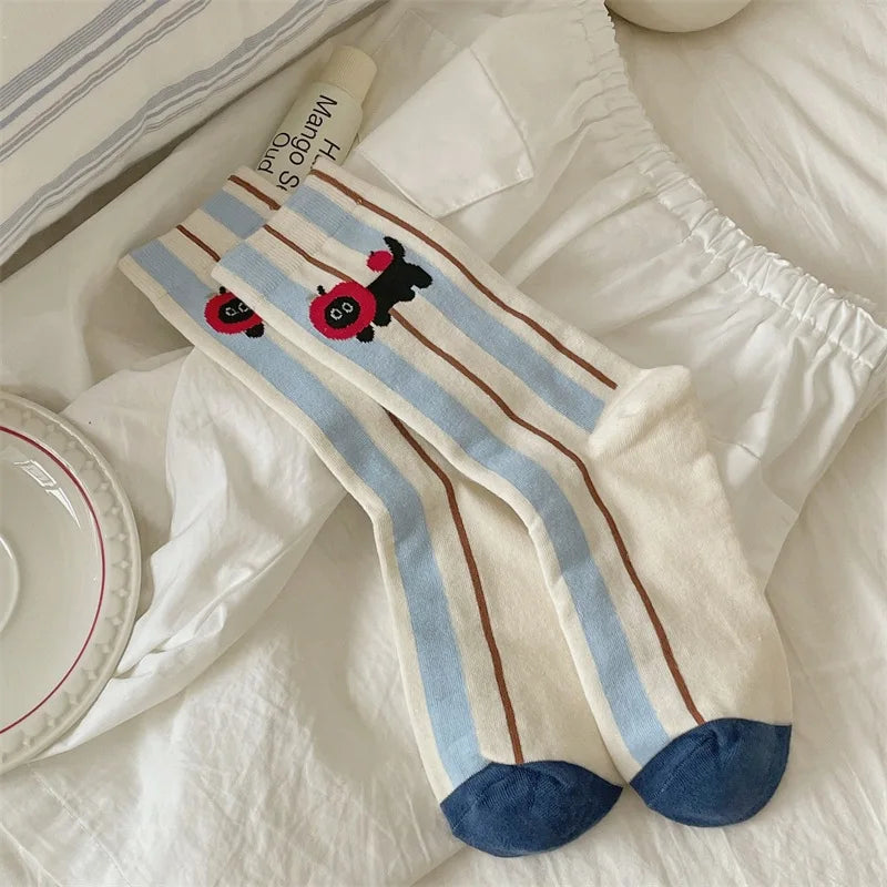 Cartoon Cats Crew Socks