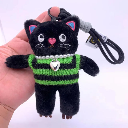 Fashion Cat Plush Keychain (14 Designs)