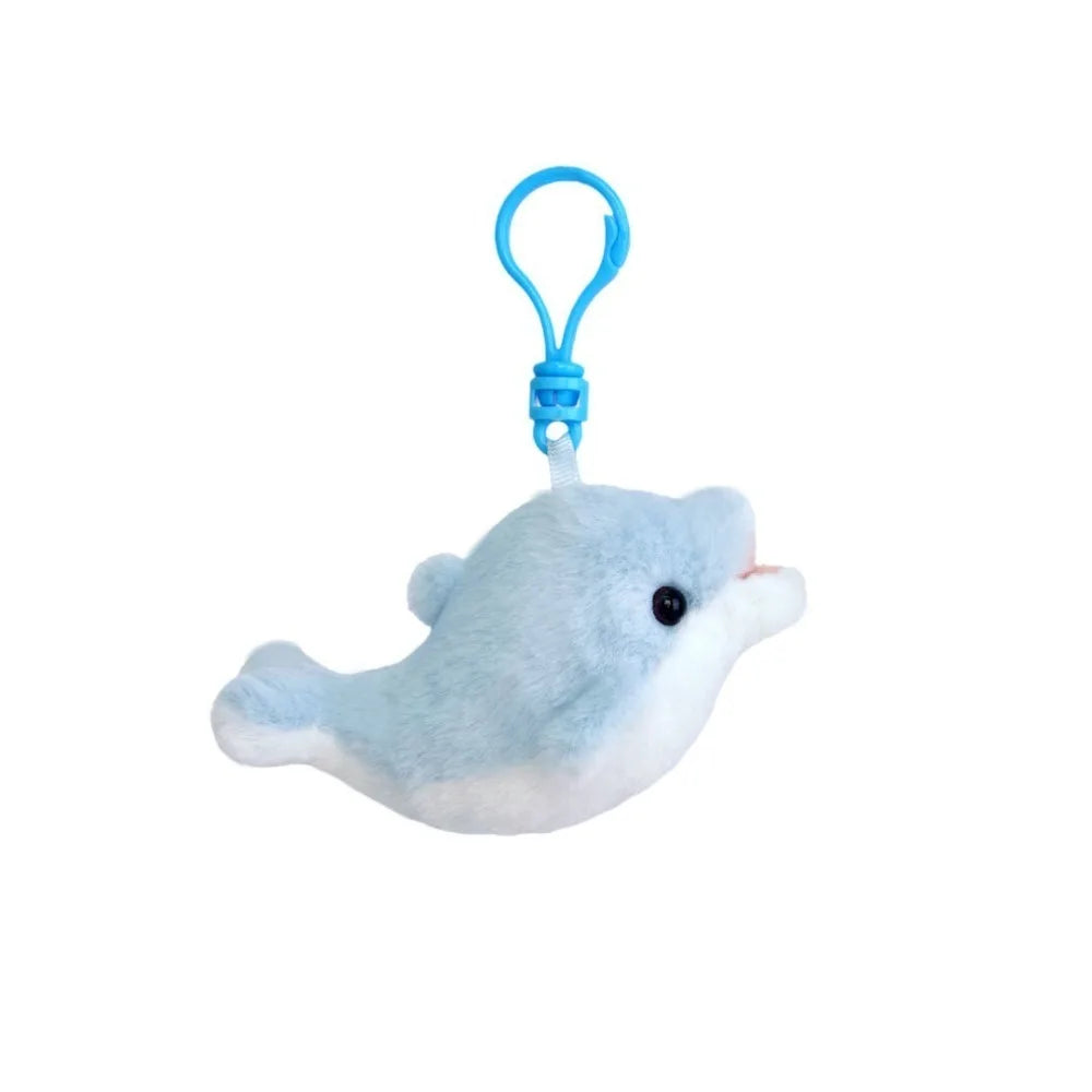 Aquarium Friends Plush Keychain Bag Charm - Ice Cream Cake