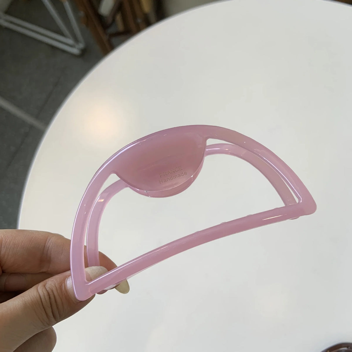 Geometric Hair Claw Clip